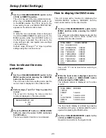 Предварительный просмотр 23 страницы Panasonic AJ-HD130 Operating Instructions Manual