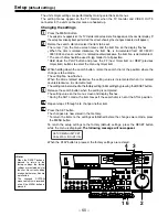 Предварительный просмотр 60 страницы Panasonic AJ-HD1500P Operating Instructions Manual