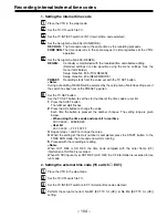 Предварительный просмотр 104 страницы Panasonic AJ-HD1500P Operating Instructions Manual