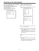 Preview for 47 page of Panasonic AJ-HDC27F Operating Instructions Manual