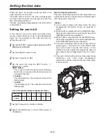 Preview for 65 page of Panasonic AJ-HDC27F Operating Instructions Manual