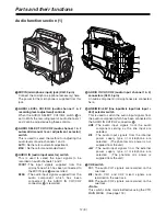 Preview for 12 page of Panasonic AJ-HDC27FE Operating Instructions Manual