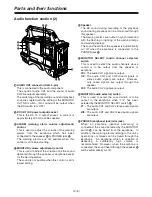 Preview for 13 page of Panasonic AJ-HDC27FE Operating Instructions Manual