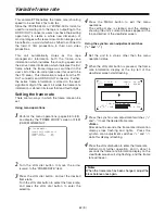 Preview for 62 page of Panasonic AJ-HDC27FE Operating Instructions Manual