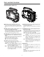 Preview for 11 page of Panasonic AJ-HDC27FP Operating Instructions Manual