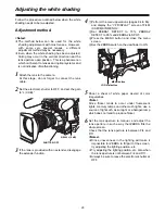 Preview for 28 page of Panasonic AJ-HDC27FP Operating Instructions Manual