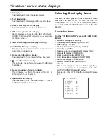 Preview for 43 page of Panasonic AJ-HDC27FP Operating Instructions Manual