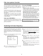 Preview for 58 page of Panasonic AJ-HDC27FP Operating Instructions Manual