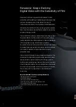 Preview for 2 page of Panasonic AJ-HDC27HE Brochure & Specs