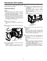 Предварительный просмотр 27 страницы Panasonic AJ-HDC27VP Operating Instructions Manual