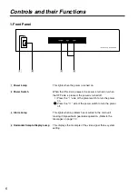 Предварительный просмотр 6 страницы Panasonic AJ-HDP2000P Operating Instructions Manual