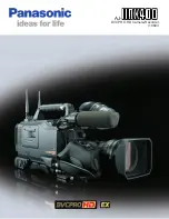 Предварительный просмотр 1 страницы Panasonic AJ-HDX400 Brochure & Specs