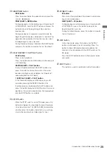 Preview for 25 page of Panasonic AJ-HPD2500 Operating Instructions Manual