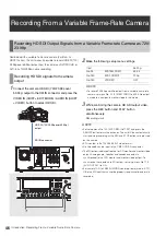 Preview for 46 page of Panasonic AJ-HPD2500 Operating Instructions Manual