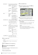 Preview for 56 page of Panasonic AJ-HPD2500 Operating Instructions Manual