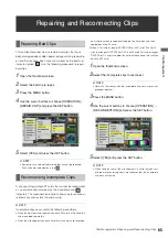 Preview for 65 page of Panasonic AJ-HPD2500 Operating Instructions Manual