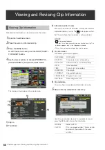 Preview for 66 page of Panasonic AJ-HPD2500 Operating Instructions Manual
