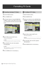 Preview for 74 page of Panasonic AJ-HPD2500 Operating Instructions Manual