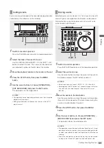 Preview for 101 page of Panasonic AJ-HPD2500 Operating Instructions Manual