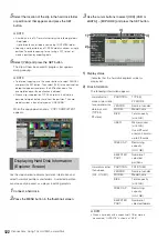 Preview for 122 page of Panasonic AJ-HPD2500 Operating Instructions Manual