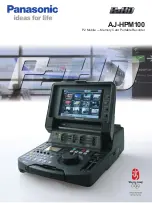 Preview for 1 page of Panasonic AJ-HPM100E Brochure & Specs