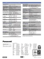 Preview for 8 page of Panasonic AJ-HPM100E Brochure & Specs