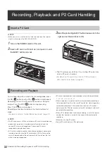 Предварительный просмотр 32 страницы Panasonic AJ-HPM100E Operating Instructions Manual