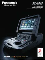 Preview for 1 page of Panasonic AJ-HPM110 Brochure & Specs