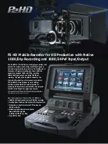 Preview for 2 page of Panasonic AJ-HPM110 Brochure & Specs