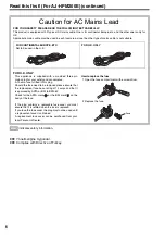 Предварительный просмотр 6 страницы Panasonic AJ-HPM200 Operating Instructions Manual
