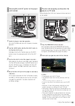 Предварительный просмотр 93 страницы Panasonic AJ-HPM200 Operating Instructions Manual