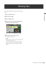 Предварительный просмотр 65 страницы Panasonic AJ-HPM200E Operation Instruction Manual