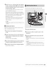 Предварительный просмотр 61 страницы Panasonic AJ-HPM200P Operation Instruction Manual