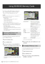 Предварительный просмотр 74 страницы Panasonic AJ-HPM200P Operation Instruction Manual