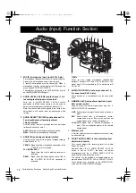 Предварительный просмотр 14 страницы Panasonic AJ-HPX2000P Operating Instructions Manual