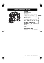 Предварительный просмотр 21 страницы Panasonic AJ-HPX2000P Operating Instructions Manual