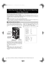 Предварительный просмотр 46 страницы Panasonic AJ-HPX2000P Operating Instructions Manual