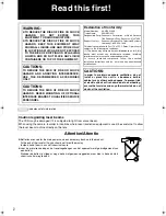 Предварительный просмотр 2 страницы Panasonic AJ-HPX2100E Operating Instructions Manual