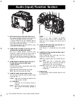 Предварительный просмотр 14 страницы Panasonic AJ-HPX2100E Operating Instructions Manual