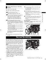 Предварительный просмотр 31 страницы Panasonic AJ-HPX2100E Operating Instructions Manual