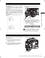 Предварительный просмотр 43 страницы Panasonic AJ-HPX2100E Operating Instructions Manual