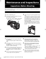 Предварительный просмотр 126 страницы Panasonic AJ-HPX2100E Operating Instructions Manual