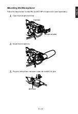 Preview for 13 page of Panasonic AJ-HVF20P Operating Instructions Manual