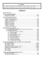 Preview for 2 page of Panasonic AJ-HVF20P Service Manual