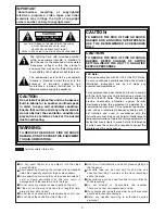 Preview for 2 page of Panasonic AJ-LT95 Operating Instructions Manual