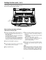 Preview for 74 page of Panasonic AJ-LT95 Operating Instructions Manual