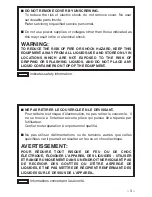 Preview for 3 page of Panasonic AJ-MC900G Operating Instructions Manual