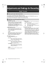 Preview for 46 page of Panasonic AJ-P2C002SG Operating Instructions Manual