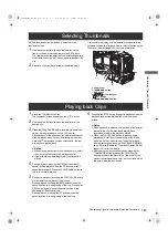 Предварительный просмотр 123 страницы Panasonic AJ-P2C002SG Operating Instructions Manual