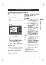 Preview for 131 page of Panasonic AJ-P2C002SG Operating Instructions Manual